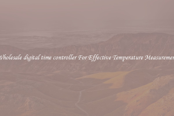 Wholesale digital time controller For Effective Temperature Measurement
