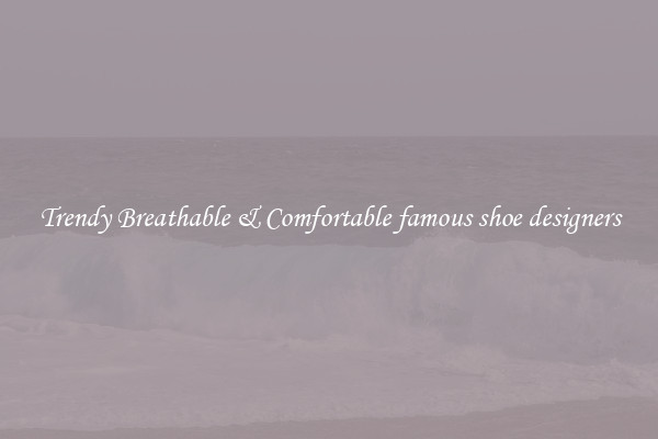 Trendy Breathable & Comfortable famous shoe designers