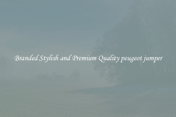 Branded Stylish and Premium Quality peugeot jumper