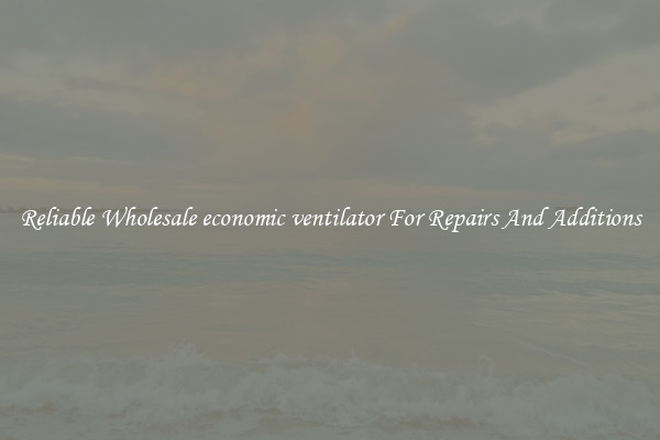 Reliable Wholesale economic ventilator For Repairs And Additions